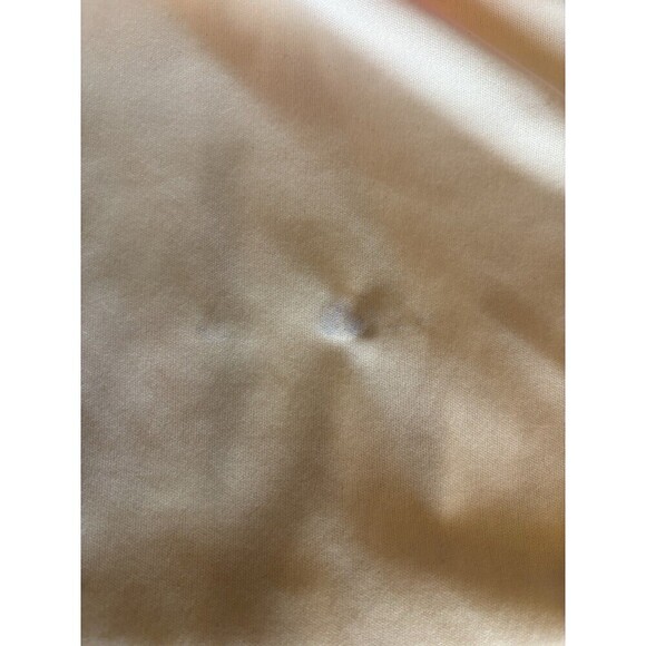 CALVIN KLEIN Tie Dye Chiffon Maxi Dress Women Large Orange Pink Tie Waist Ruffle - Picture 13 of 13